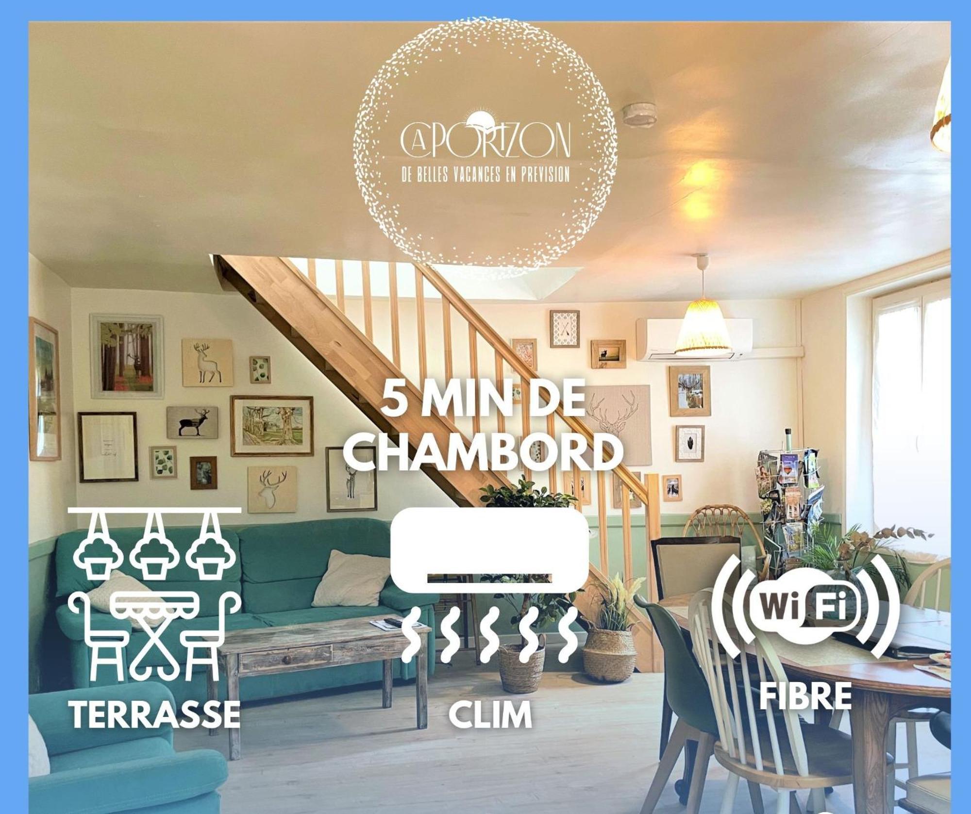 Saint-Claude-de-Diray Caporizon-Le Coffre Fort-Le Clos De Chambordヴィラ エクステリア 写真